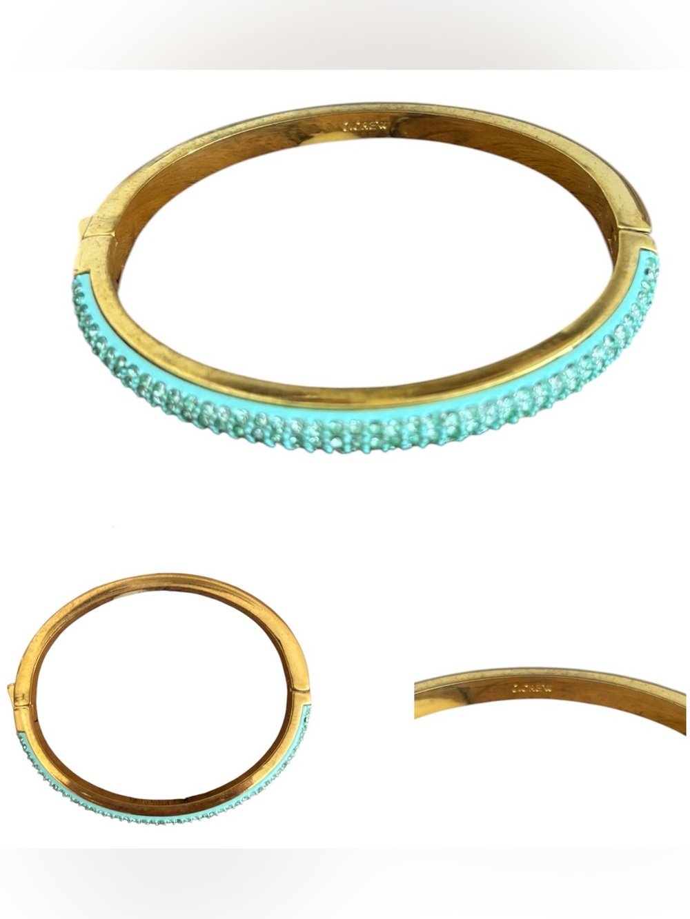 J. Crew Beaded Clasp Bangle Bracelet